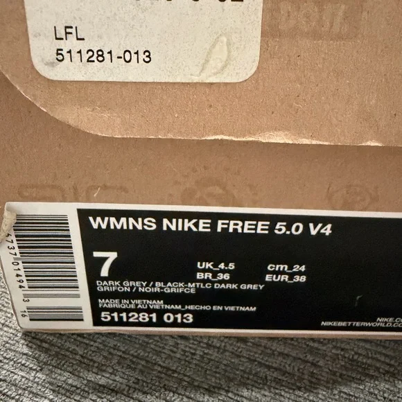 Nike Women’s leopard Free Run 5.0 - Picture 7 of 7